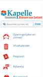 Mobile Screenshot of kapelle.nl